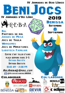 Cartell dels Benijocs2019