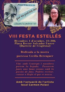 Cartell de la VIII Festa Estellés