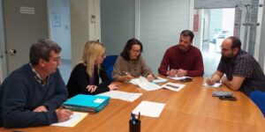 Signatura del contracte d'exhumació