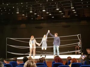 Joan Nave, el dimecres passat, al Teatre Arniches d'Alacant