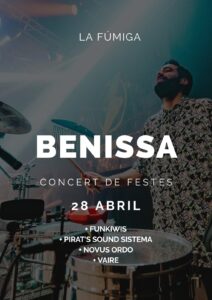 Cartell de la Nit de Rock a Benissa