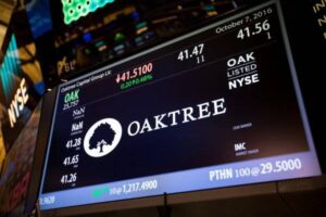 Cotització d'Oaktree als Estats Units
