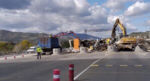 Enderrocament del peatge de Benissa