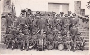 La Banda de Benissa que va  estrenar l'himne