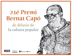 Cartell del Premi Bernat Capó 2020