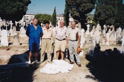Exhumació al Cementeri Vell del Pla de Bonet
