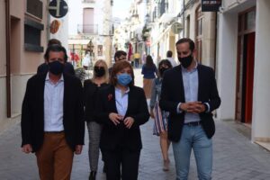 Isabel Bonig visita Benissa