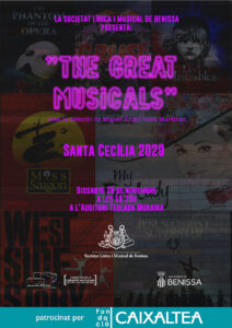 Cartell del Concert de Santa Cecília 2020