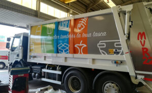 Camió de recollida de residus de Benissa Impuls
