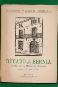 Portada de la novel·la "Ducado de Bernia"