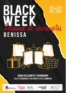 Cartell de la Benissa Black Week