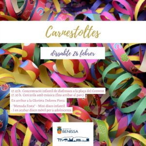 Cartell de carnestoltes