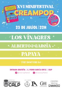 Cartell del Minifestival Creampop
