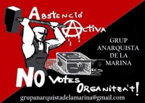 Cartell del Grup Anarquista de La Marina