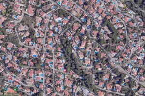 Piscines a la zona costanera de Benissa