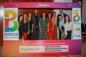 Photocall del 25é Aniversari de la Tourist Info Benissa