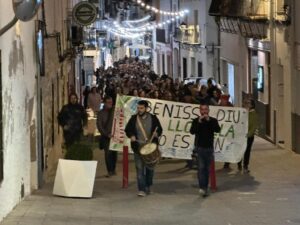 Capçalera de la manifestació