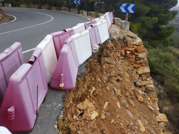 La Diputació d’Alacant no repara el Mirador del Morro de la Francesa des de fa quasi dos anys