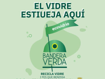 Benissa competirà aquest estiu per aconseguir la Bandera Verda de la sostenibilitat hostalera d’Ecovidrio