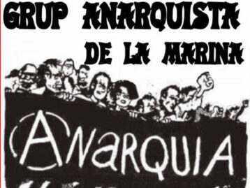 Comunicat sobre el genocidi palestí a mans de l’entitat sionista d’Israel, pel Grup Anarquista de La Marina