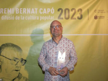 Joan-Lluís Monjo, Bernat Capó de Cultura Popular 2023 de L’ETNO