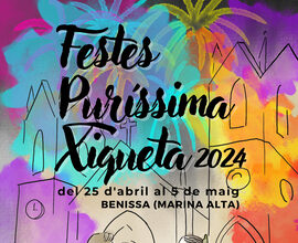 Consulta el Programa de Festes de la Puríssima Xiqueta 2024