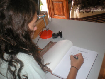 La recaptera (taper) de la mare, per Joan Josep Cardona