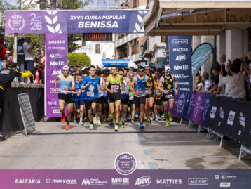 Adrian Ivars i Maria Isabel Ferrer s’adjudiquen la XXVII Cursa Popular a Benissa