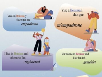 L’Ajuntament de Benissa llança la campanya “Visc a Benissa i clar que m’empadrone” per a fomentar l’empadronament i l’actualització de dades