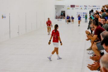El Trinquet de Benissa torna a la partida amb nou paviment després de quasi 70 anys